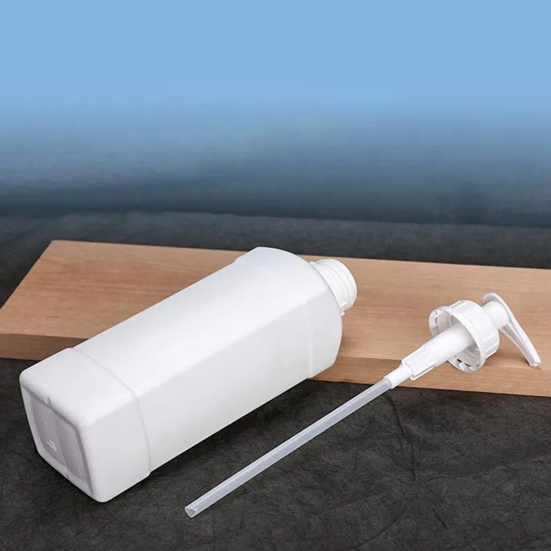 42/410 Plastic Pump with Tube Thicken Shampoo Facial Cleanser Shower Gel Pump Tool 1PCS 5