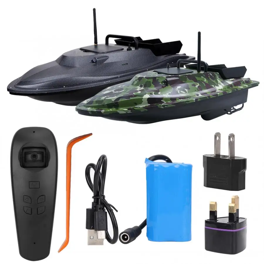 

5200Mah 100V-240V Intelligent Remote Control Vessel Cruise Control Fishing Boat RC Lure Boat for Fishing Wireless RC boat
