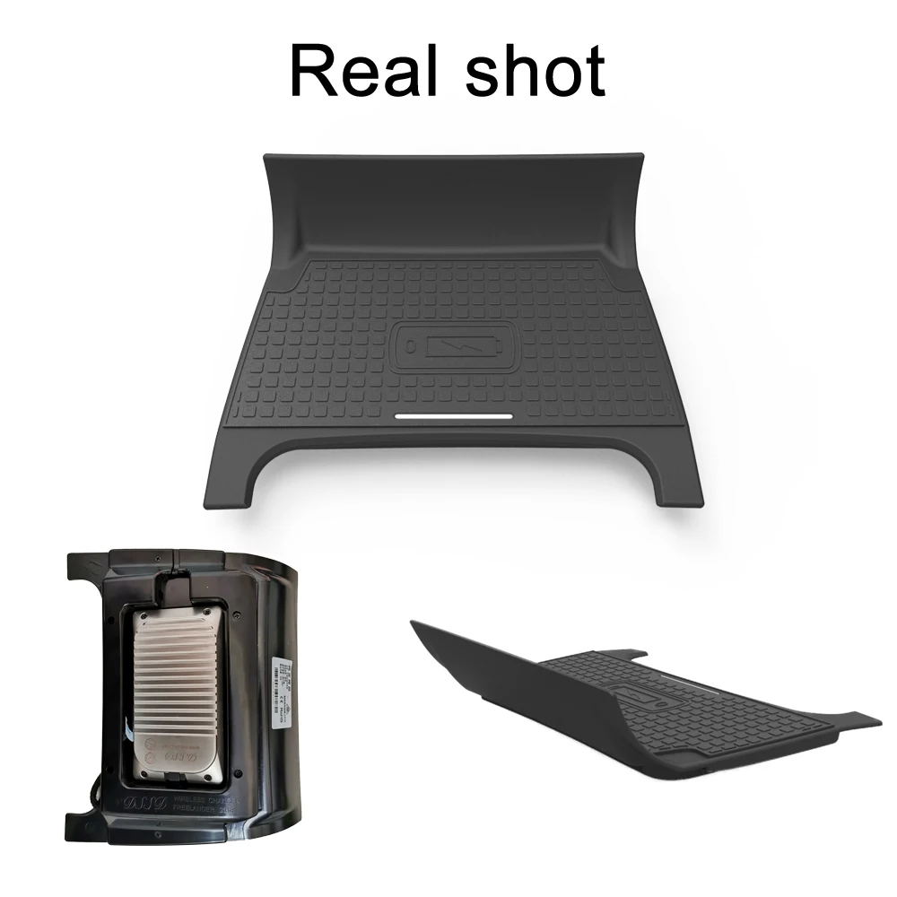 Car Wireless Charger For Land Range Rover Sport Discovery 2015 - 2019 Fast Mobile Phone 10W Hidden Dashboard Holder Charging Pad