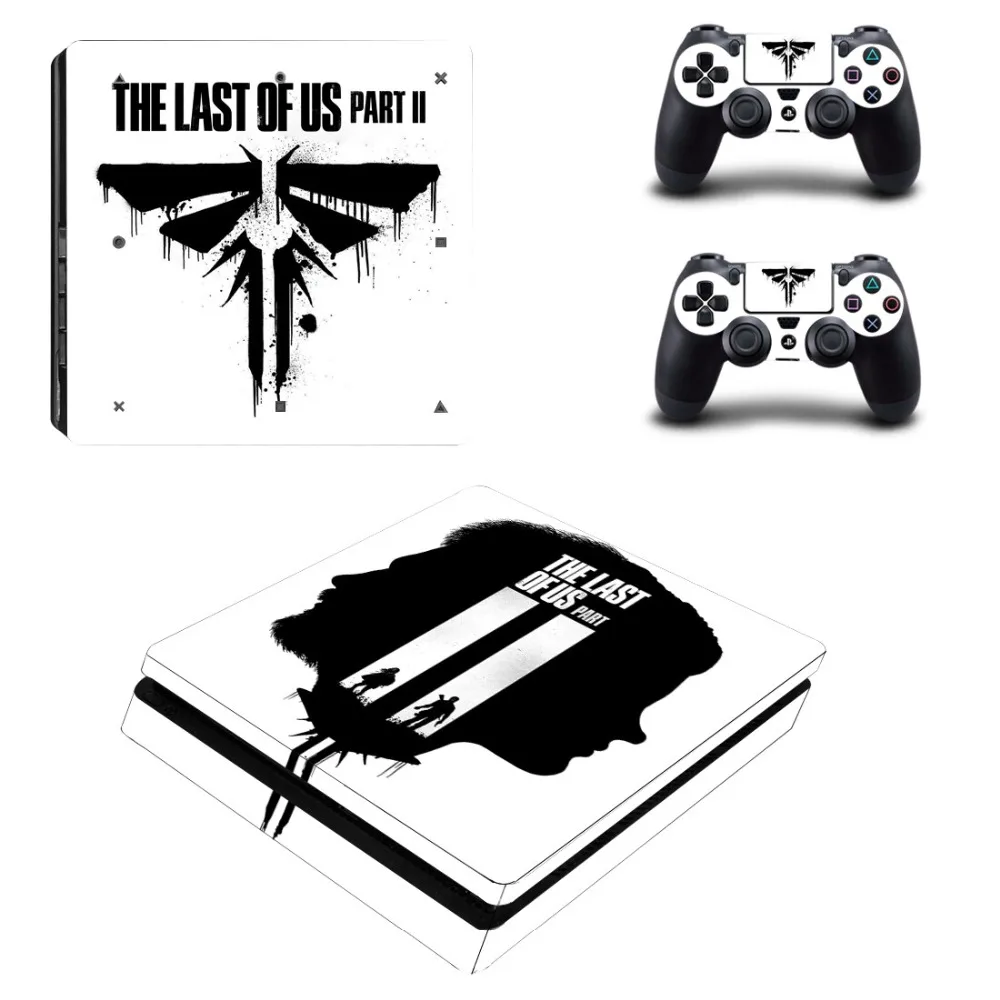 The Last of Us Part 2 PS4 Slim Skin Sticker For Sony PlayStation 4 Console and Controller For Dualshock 4 PS4 Slim Sticker Decal