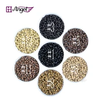 1000 шт/банка 3,0 мм нано кольцо медные силиконовые бусины инструменты для наращивания волос нано микро кольцо для наращивания волос с нано наконечниками