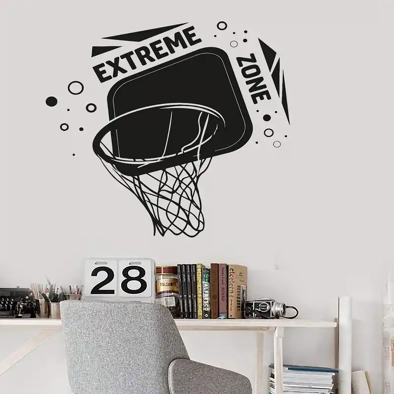 バスケットボール Slam Dunk スラムダンクビニールウォールステッカーバスケットボールファンスポーツ少年の部屋の学校壁の装飾ステッカーポスター 2yd14 Wall Stickers Aliexpress