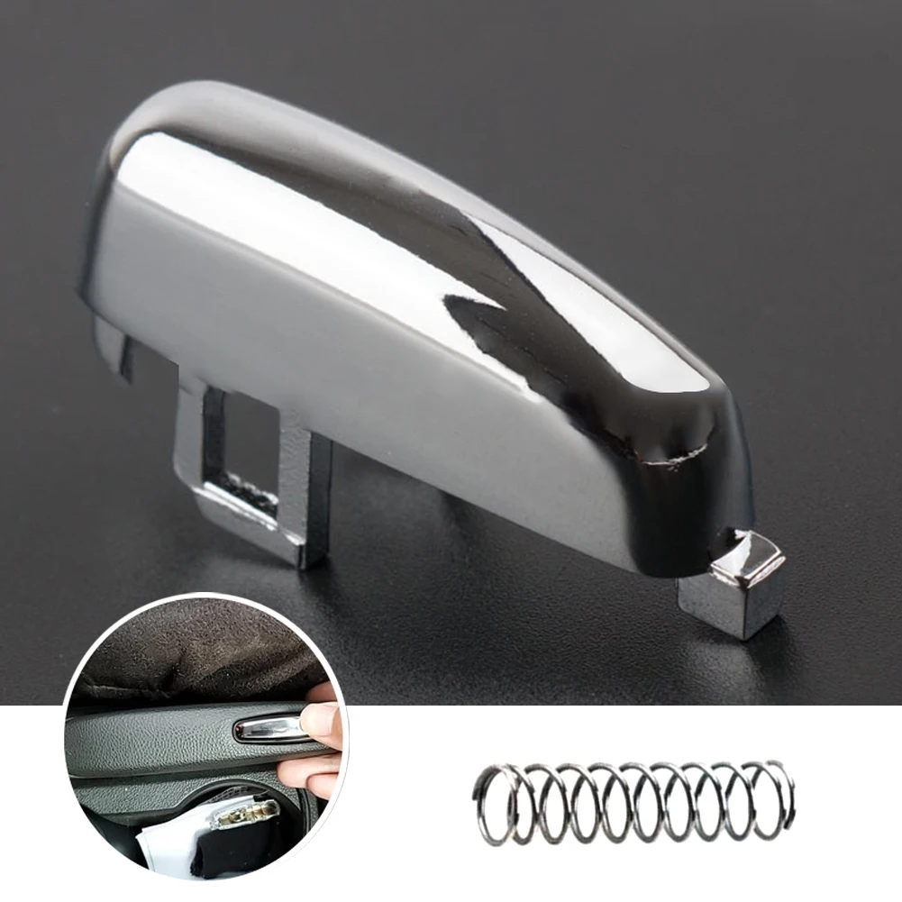 Push Button Switch Handbrake Lever Button Alloy Handbrake Button Switch Replacement For Vauxhall Opel Mokka 2012 2013 2014 2015 Car Accessories