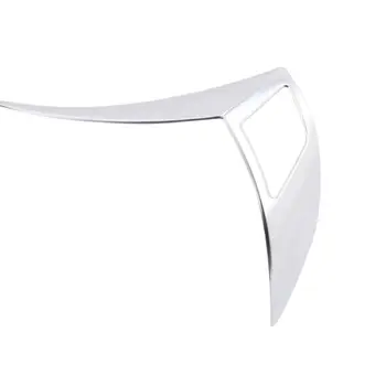 

2 PCS Silver ABS Chrome For BMW 5 Series E60 E61 2003-2010 High Quality And Durable Steering Wheel Button Cover