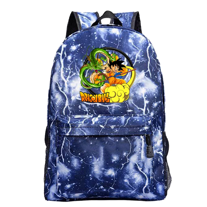 Рюкзак Mochila Dragon Ball, ультра-Instinct Goku Z Vegeta, супер Saiyain, повседневные школьные сумки для маленьких мальчиков и девочек, подростков, Bolsa - Цвет: 5