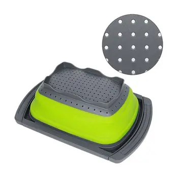 

Kitchen Water Filter Basket Retractable Sink Handle Folding Drain Basket Sink Fruit Storage Basket