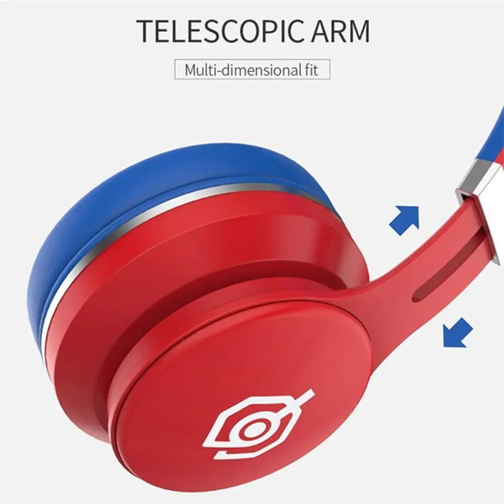 Bluetooth 5 0 Earphone LED Cat Ear Stereo Headphones Support With Plug Card Young Kids Mic People TF Headset 3 5mm A3X8