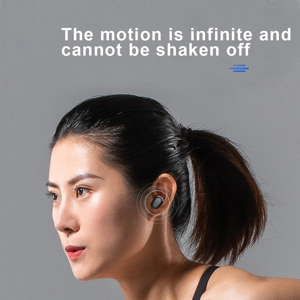 TWS Bluetooth 5 0 Bluetooth Earphone HIFI Sounds Wireless Headphones Handsfree Headset Gaming Headphones For iPhone
