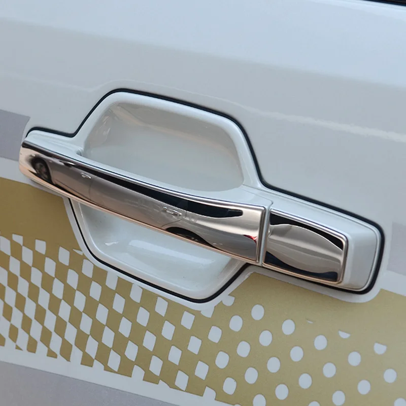 

Car Door Handle Cover Frame Door Handle Cover Trim Outer door bowl decoration For Mitsubishi Pajero V93V95V97V98