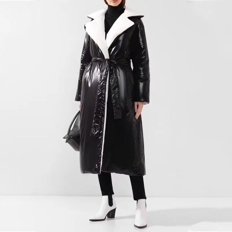 Двусторонняя Женская хлопковая одежда в западном стиле контрастных цветов