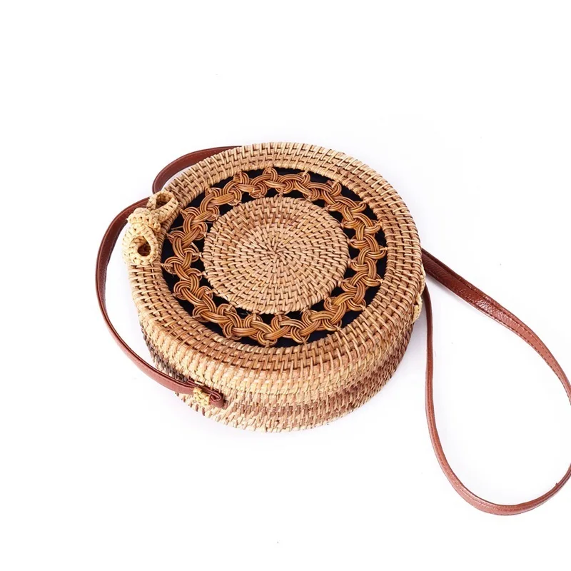 

Bohemian Rattan Bags for Women 2019 Luxury Brands Designer Style Shoulder Bags Women Beach Handbags Crossbody Bag