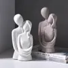 Nordic Abstract Sculpture Character Decoration Resin Love Statues Modern Home Decoration Living Room Office Desk Decoration Gift ► Photo 2/6