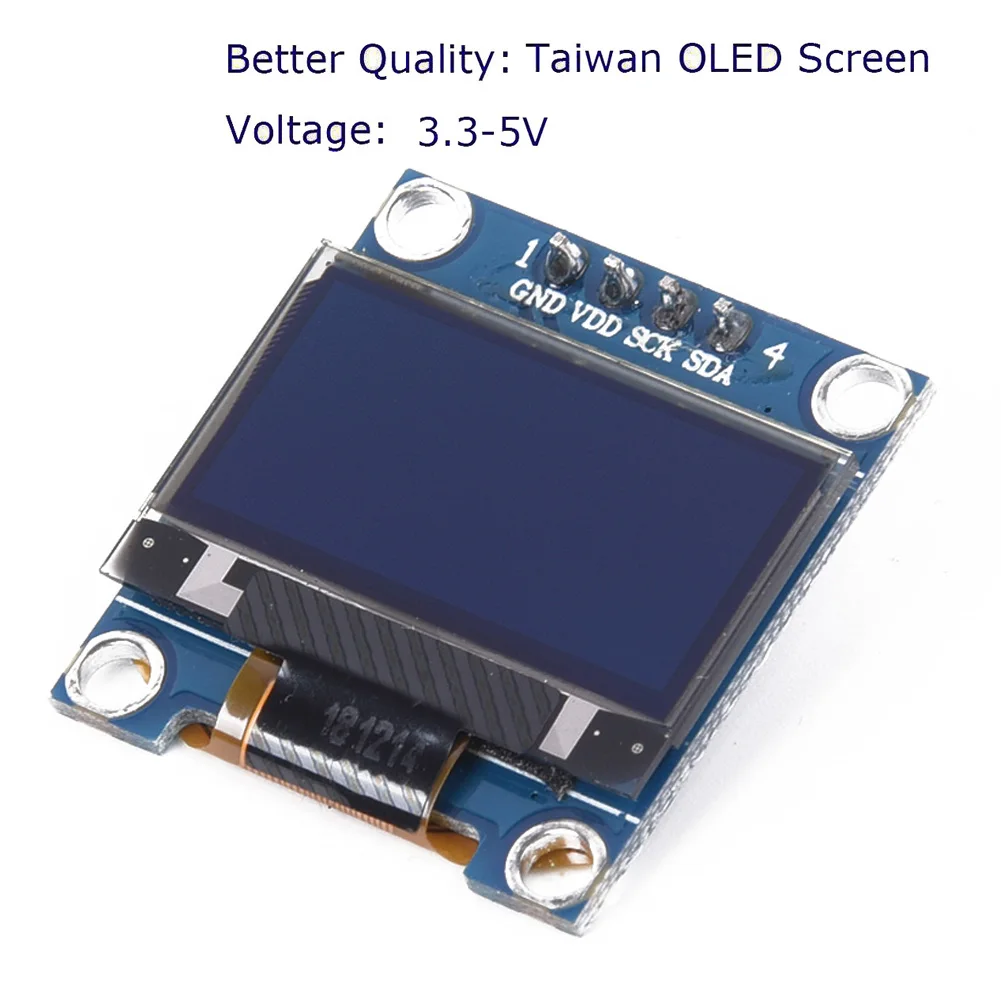 DC3.3V-5V OLED ЖК-дисплей модуль разрешение платы IEC IIC интерфейс компоненты