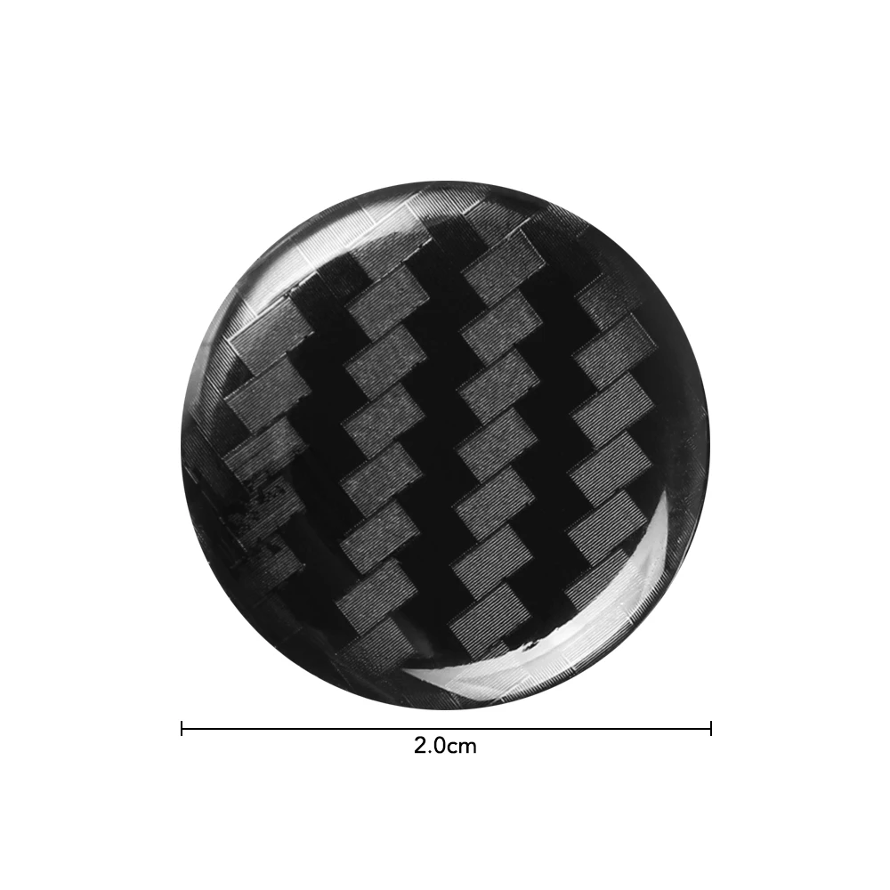 20mm Car Lock Keyhole Stickers Decoration Protection VW Polo Golf 4 5 6 7 Beetle MK3 MK4 MK5 MK6 Bora CC Passat B6 B5 4Pcs
