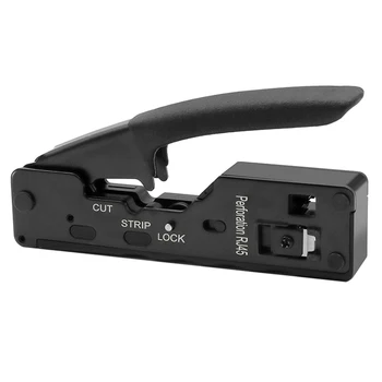 

Cable Wire Stripper Manual Stripping Pliers Multifunctional Wire Tools Stripping Crimping Tool for Network Line Cable Cutting