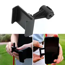 Golf Swing Record Phone Holder Cell Phone Clip Stand Aids Accessories Support Golf Rotatable Bracket Training X5M0