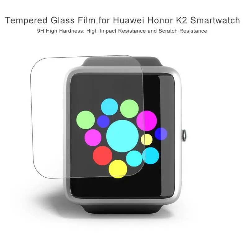 2 шт закаленная Защитная стеклянная пленка для экрана huawei Honor K2 Smart Watch|Защита