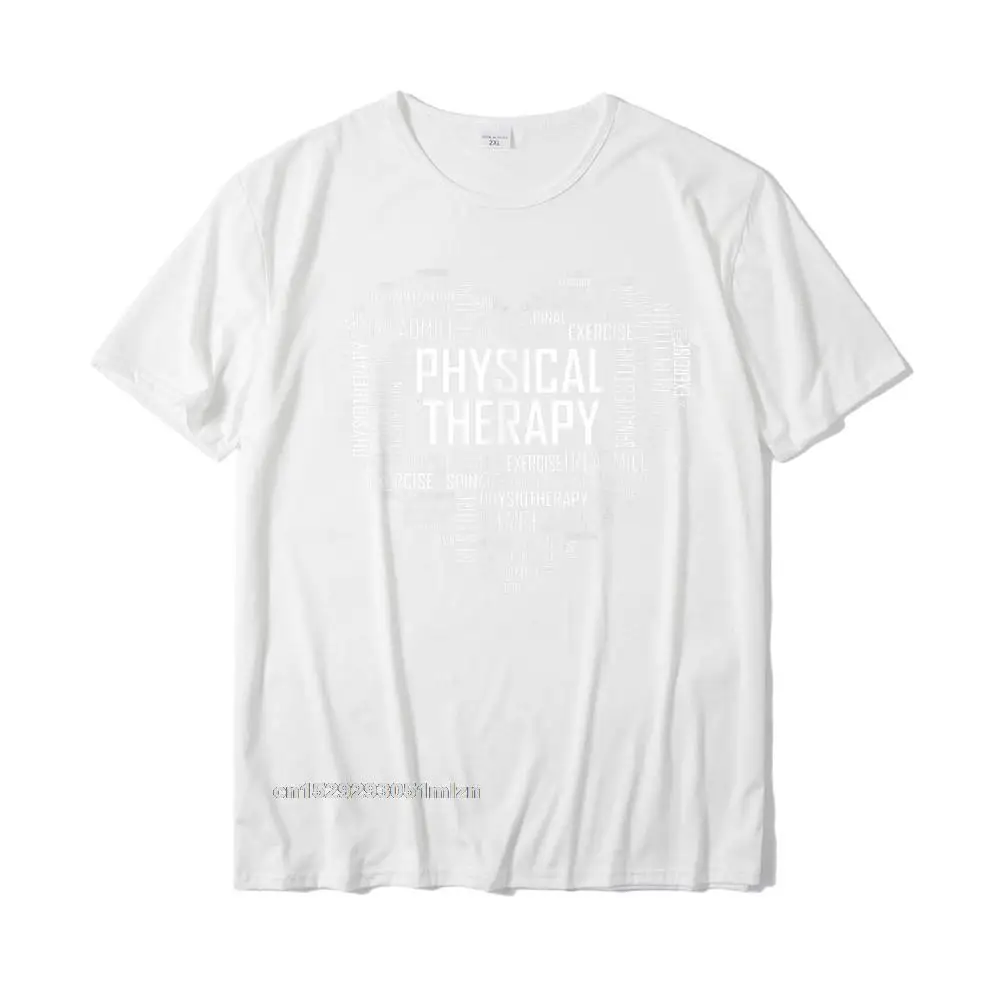 Normal Leisure Short Sleeve Tops Tees Summer/Autumn Round Neck Cotton Men Tshirts Leisure T-Shirt 2021 New Free Shipping PT Physical Therapy T Shirt Heart Gift Therapist Month T-Shirt__3298 white