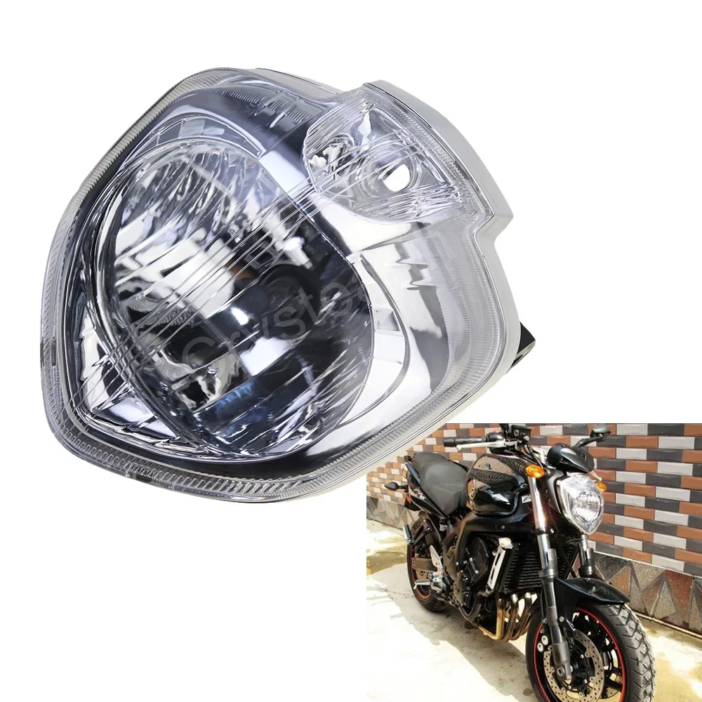 Для 2004 2005 2006 2007 2008 2009 Yamaha FZ6 FZ6N FZ-6N мотоциклетные фары головного света Лампа фара в сборке Корпус чехол Комплект