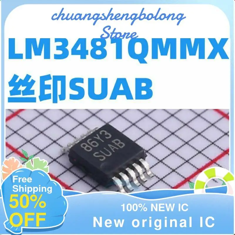 

10-200PCS LM3481QMMX New original IC