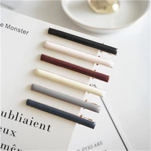 2020 Simple Solid Hairpins Barrettes Stick Handmade Hair Clips for Women Hairgrips BB Clip Headwear Hair Accessories Hot Sale