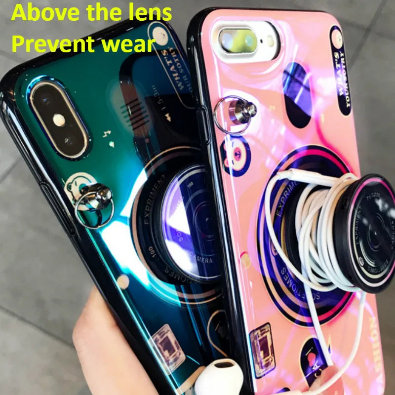 Чехол для телефона с 3D камерой iPhone 11 Pro MAX силиконовый чехол роскошные чехлы SE 2020 XS