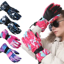 Лыжные зимние теплые перчатки для мужчин и женщин, спортивные перчатки с теплой подкладкой для велоспорта, кемпинга, пешего туризма, вождения, рыбалки, альпинизма, катания на лыжах