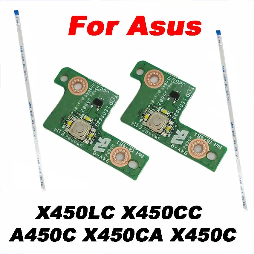 Nouveau Power Button Switch Board With cable For Asus A450C X450CA