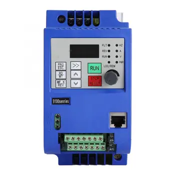 

NF9100-3T-00075G IP20 Vector Frequency Inverter 0.75KW 10A AC380V Wall-Mounted PMW VFD Single Phase to 3-Phase Inverter 0-650Hz