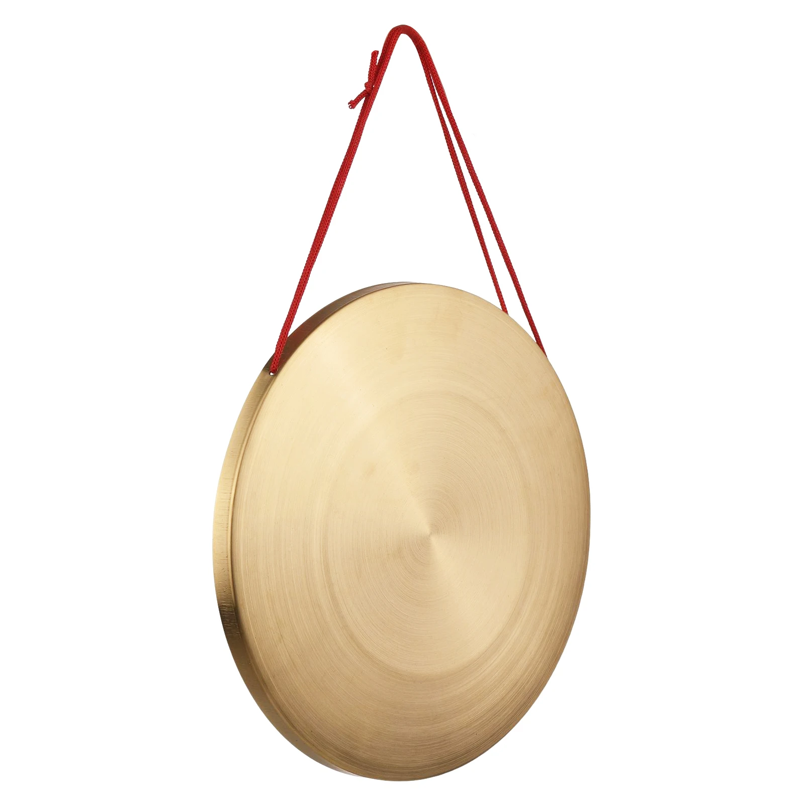 15cm/22cm/30cm Hand Gong Cymbals Brass Copper Gong Chapel Opera Percussion Instrument with Round Play Hammer