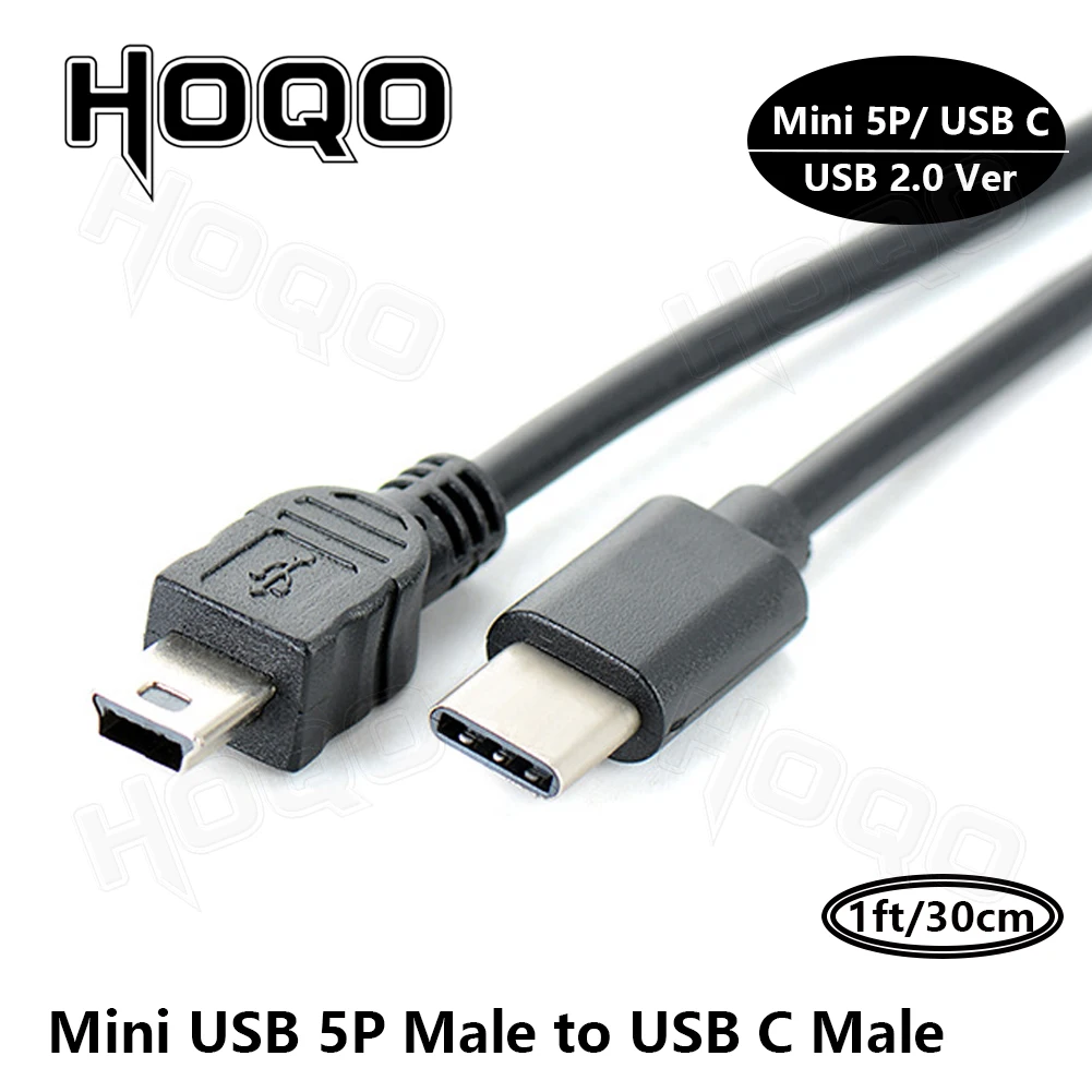 USB C to Mini USB 2.0 Adapter - Type C Female to Mini USB Male Converter for GoPro, MP3 Players, Dash Cam, Digital Camera, GPS Description Image.This Product Can Be Found With The Tag Names Computer Cables Connecting, Computer Peripherals, PC Hardware Cables Adapters, Usb c to mini usb 2 0 adapter