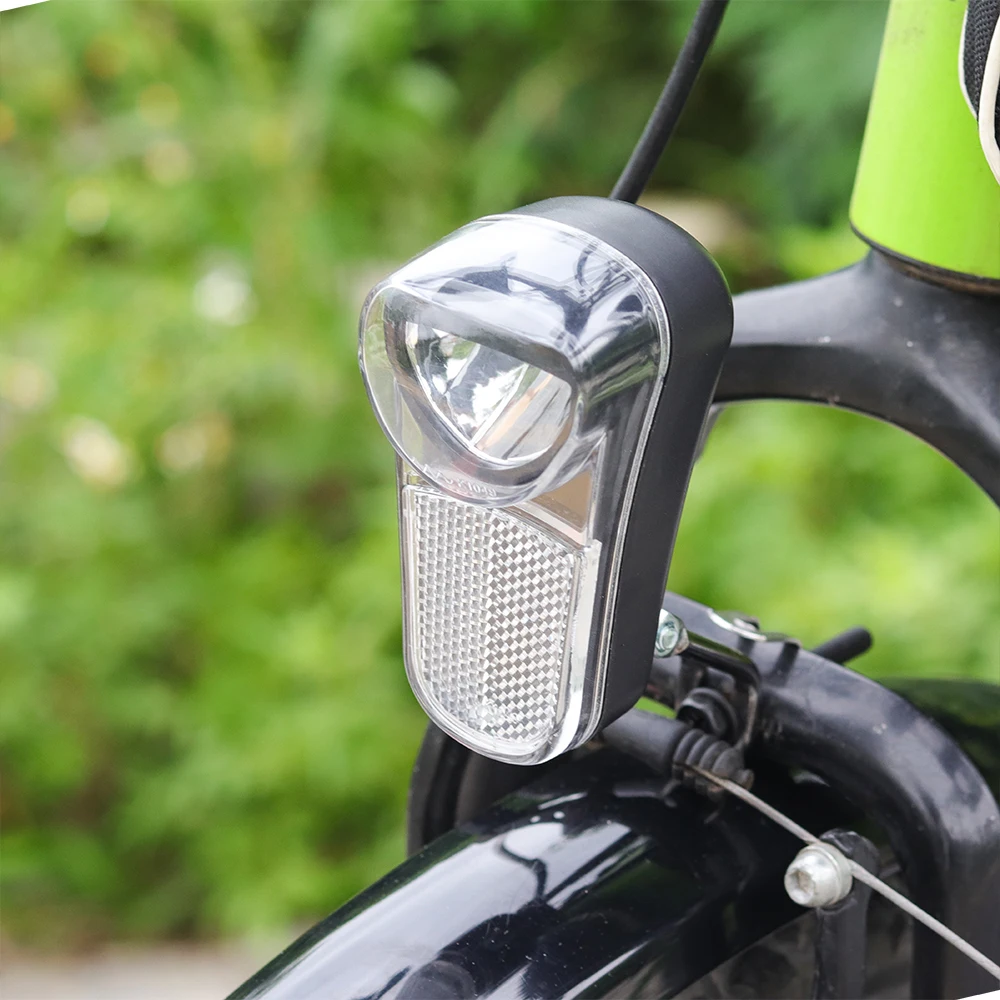 Велосипедный светильник Onature Dynamo с вилкой 80 люкс, велосипедный головной светильник и велосипедный задний брызговик, светильник AC 6V Stvzo светодиодный велосипедный светильник