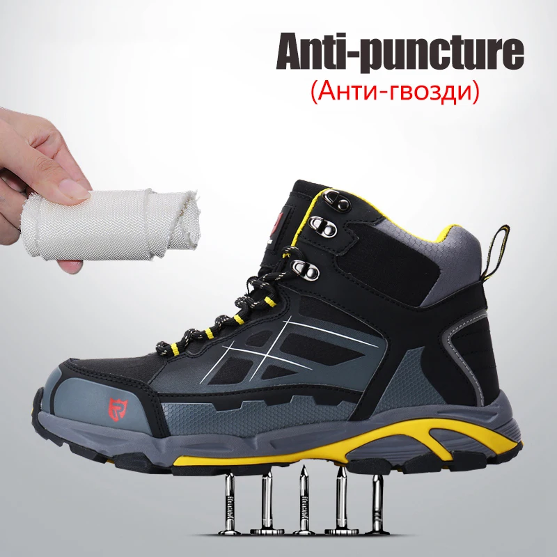LARNMERN 2020 Safety Shoes S3 SRC Professional Protection Comfortable Breathable Lightweight Steel Toe Anti-nail Work Shoes LARNMERN 2020 Safety Shoes S3 SRC Professional Protection Comfortable Breathable Lightweight Steel Toe Anti-nail Work Shoes
