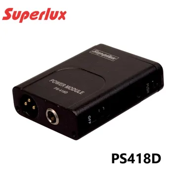 

Superlux PS418D power module Pre-Amplifier for condenser miniature microphone power supply