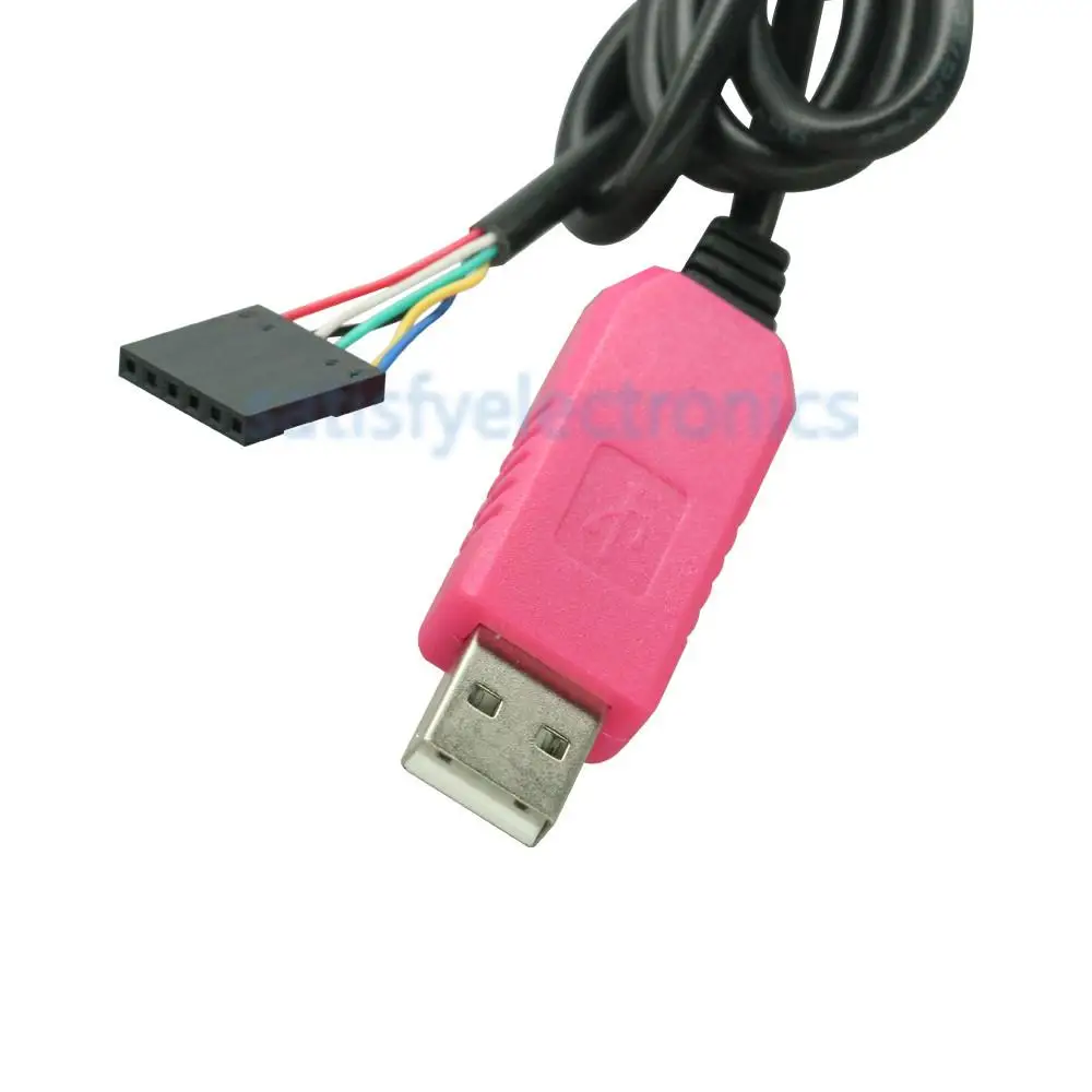 PL2303 HXD 6-контактный USB TTL RS232 Преобразователь последовательного кабеля PL2303HXD