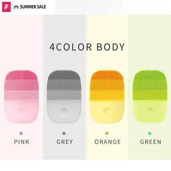 

inFace Sonic Facial Cleansing Brush Massager Skin Care Rechargeable Face Skin Care Tools Waterproof Silicone Electric Cleanser