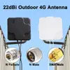 2*22dBi Outdoor 4G LTE MIMO Antenna Dual Polarization Panel Directional External Antenne For Wirness N / SMA Male 20cm Cable ► Photo 1/6