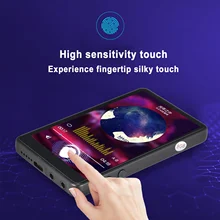 JWD MP-20 MP3 Bluetooth Портативный цифровой музыкальный плеер 8 Гб fm-радио BT карта памяти с наушниками сенсорный экран MP3-плеер