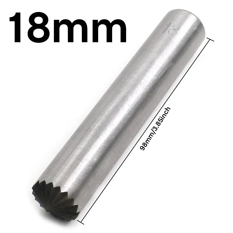 18mm Сверло для цветения, металлический винт, инструмент для установки, кожаное ремесло, сделай сам, кожа, пуансон, кнопка, форма, одежда и аксессуары, инструмент 9-35 мм - Цвет: 18mm