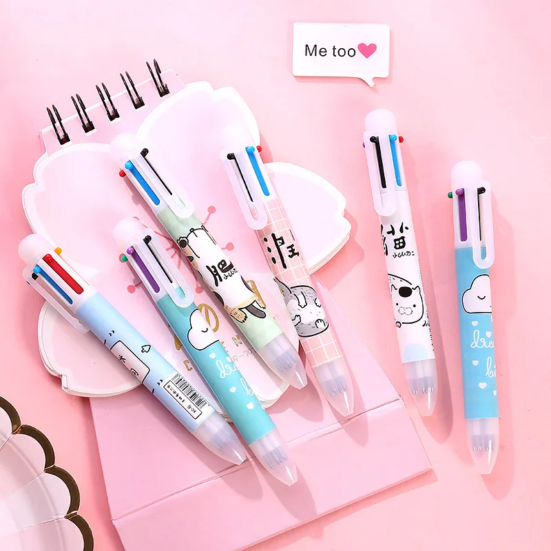 

AngelHere Store 1 Pcs Kawaii Gel Pen Creative Multifunction Pen Lovely Pen Stationery for DIY Scrapbooking Office School Supply