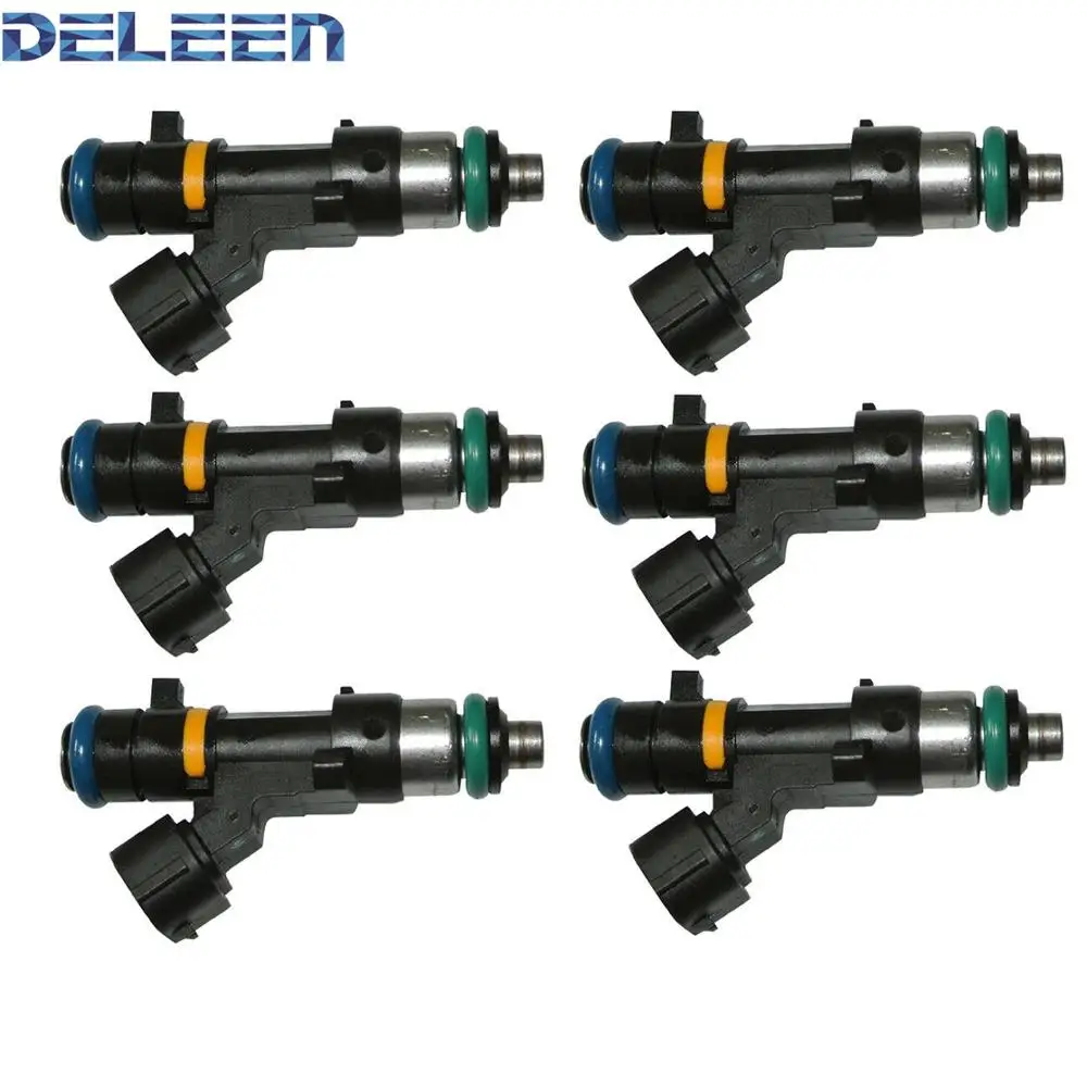 Deleen 6x High Impedance Fuel Injector 16600cd700 / Fj828 For Nissan