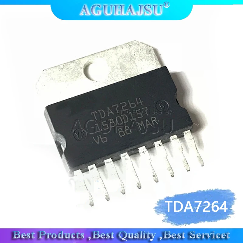 5 шт. интегральная схема усилителя мощности TDA7264 SIP-8 7264 | Электронные компоненты и