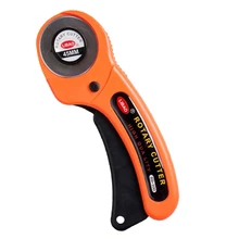 LeatherCraft 45mm Rotary Cutter Leather Cutting Tool Fabric Cutter Circular Blade DIY Patchwork Sewing Quilting Fit Olfa Cut