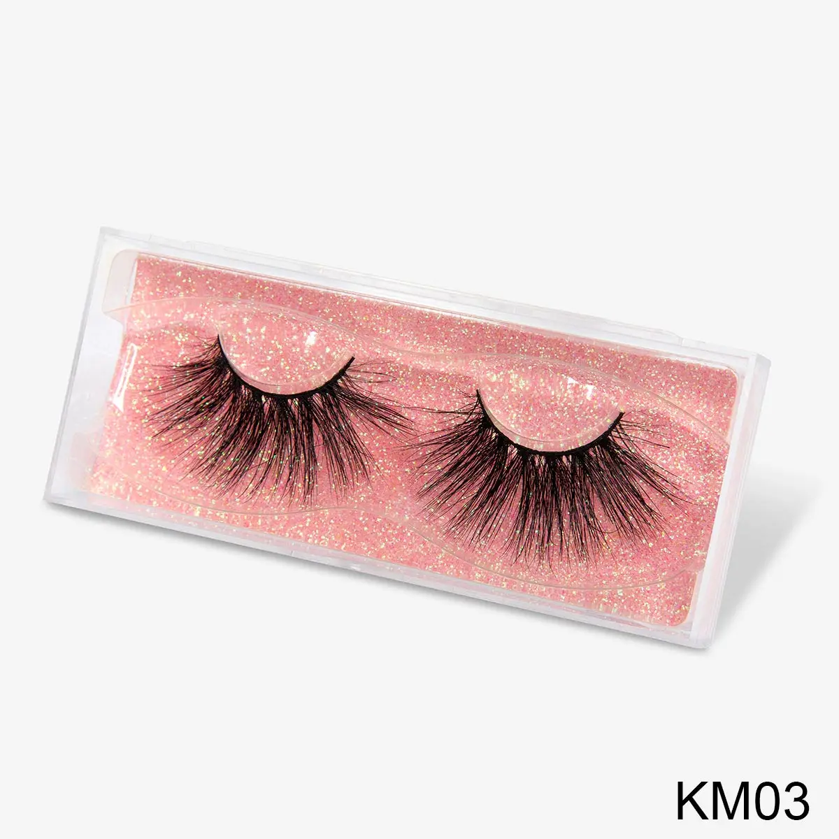 SEXYSHEEP 1Pair Long 5D mink eyelashes long lasting mink lashes natural dramatic volume eyelashes extension 3d false eyelash