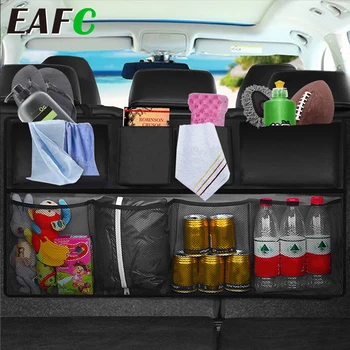 

Car Trunk Back Seat Storage Bag Universal High Capacity Car Organizer Back Seat Hanging Bag for Home Picnic Travel Bags