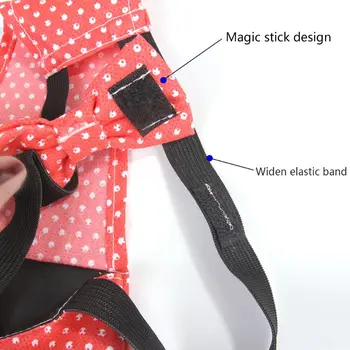 

Adjustable Cotton Cloth Diaper Washable Creative Bowknot Clothes for Farm Pet 896A