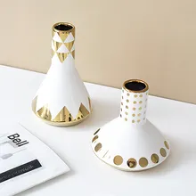 Nordic Керамика ваза светильник класса люкс из тонкого ртом
