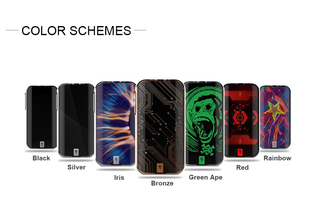 New Arrival Original Vaporesso Luxe 220W TC Box Mod Vape fit SKRR Tank Electronic Cigarette Mod for 510 Tank VS Revenger Vape (13)
