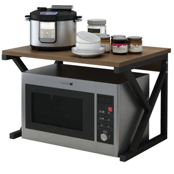 

Kitchen shelf floor multi-layer storage rack desktop oven seasoning shelf kitchen supplies microwave oven shelf