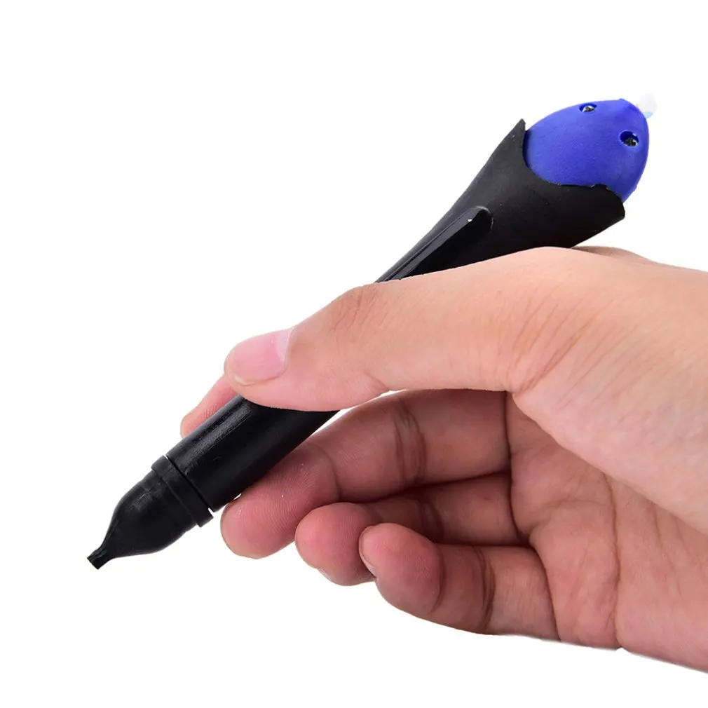5 секунд быстрая фиксация жидкого клея ручка УФ-светильник инструмент для ремонта с клеем супер питание жидкий пластик сварочное соединение 1 шт